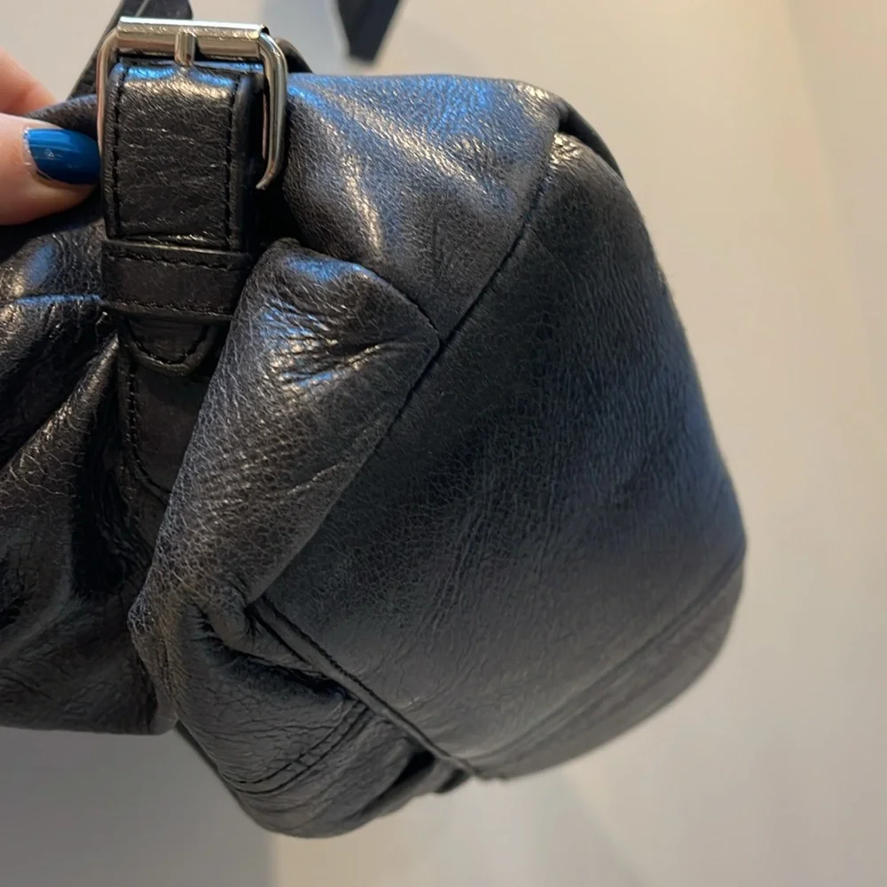 Vintage Lamb grey handbag. Large size - Picture 4 of 16